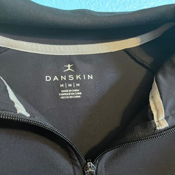 Danskin Womens Black Zip-Up Athletic Jacket (M) - Picture 4 of 4